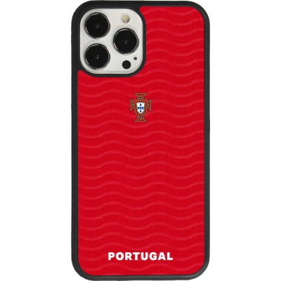 iPhone 13 Pro Max Case Hülle - Silikon schwarz Portugal 2026 personalisierbares Fussballtrikot