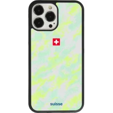 iPhone 13 Pro Max Case Hülle - Silikon schwarz Schweiz Away 2026 personalisierbares Fussballtrikot
