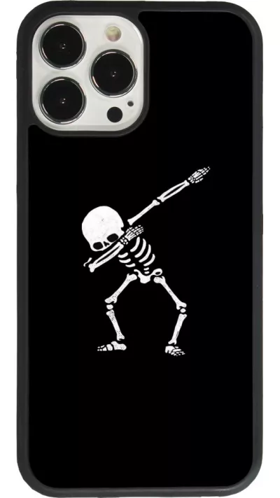 iPhone 13 Pro Max Case Hülle - Silikon schwarz Halloween 19 09