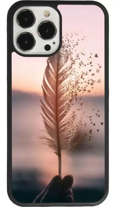 Coque iPhone 13 Pro Max - Silicone rigide noir Hello September 11 19