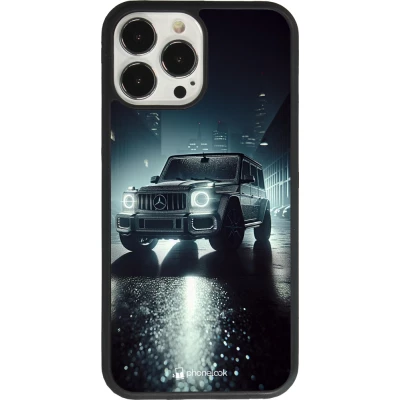 iPhone 13 Pro Max Case Hülle - Silikon schwarz Mercedes G AMG Nacht