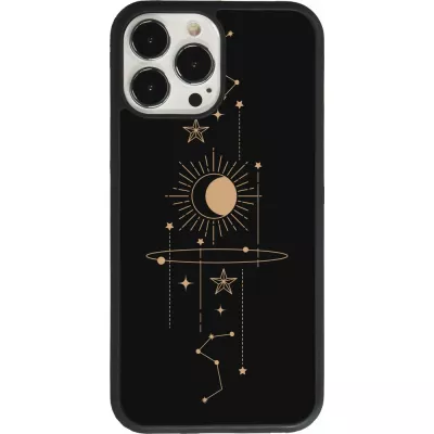 iPhone 13 Pro Max Case Hülle - Silikon schwarz Spring 23 astro