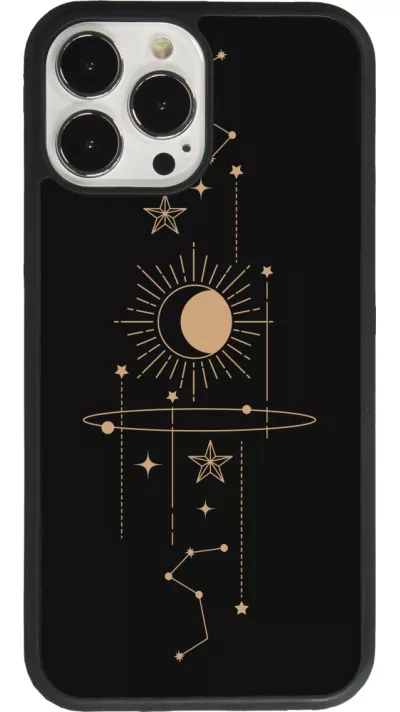 Coque iPhone 13 Pro Max - Silicone rigide noir Spring 23 astro