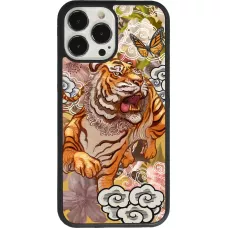 iPhone 13 Pro Max Case Hülle - Silikon schwarz Spring 23 japanese tiger