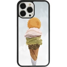 Coque iPhone 13 Pro Max - Silicone rigide noir Summer 2025 Cornet