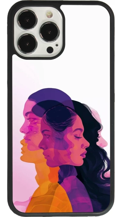 Coque iPhone 13 Pro Max - Silicone rigide noir Womens day 2026 10