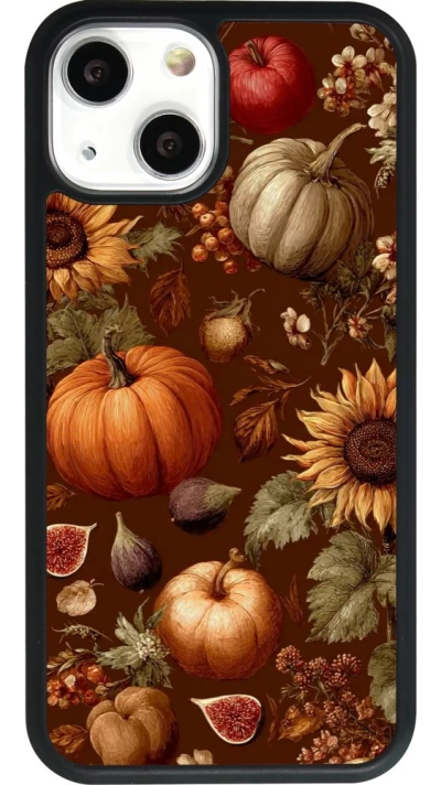 Coque iPhone 13 mini - Silicone rigide noir Autumn 26 Autumn still life