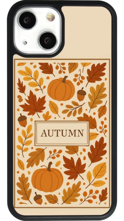 Coque iPhone 13 mini - Silicone rigide noir Autumn 26 Hello autumn