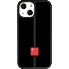 iPhone 13 mini Case Hülle - Silikon schwarz Kanton SZ schwarz