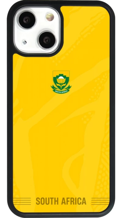 iPhone 13 mini Case Hülle - Silikon schwarz Südafrika 2026 personalisierbares Fussballtrikot