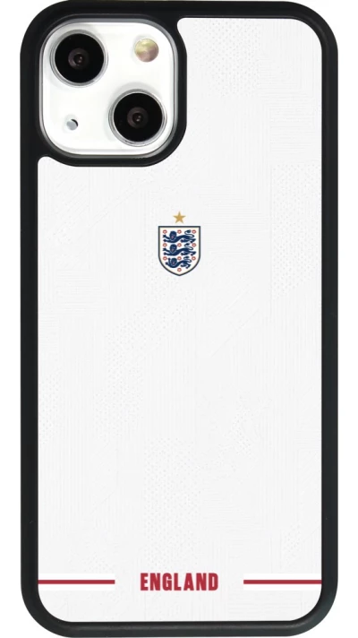 iPhone 13 mini Case Hülle - Silikon schwarz England 2026 personalisierbares Fussballtrikot