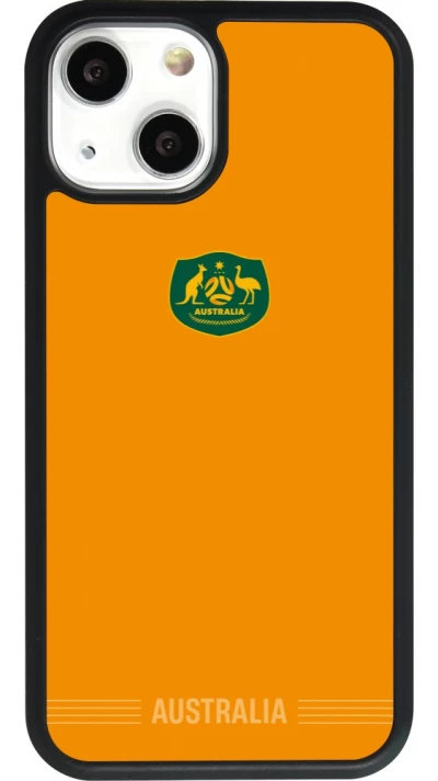 iPhone 13 mini Case Hülle - Silikon schwarz Australien 2026 personalisierbares Fussballtrikot