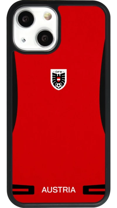 iPhone 13 mini Case Hülle - Silikon schwarz O?sterreich 2026 personalisierbares Fussballtrikot