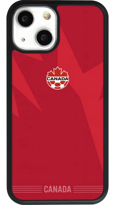 iPhone 13 mini Case Hülle - Silikon schwarz Kanada 2026 personalisierbares Fussballtrikot
