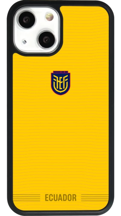iPhone 13 mini Case Hülle - Silikon schwarz Ecuador 2026 personalisierbares Fussballtrikot