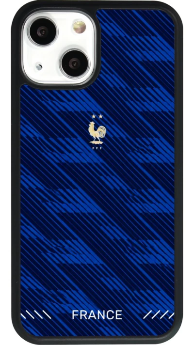 iPhone 13 mini Case Hülle - Silikon schwarz Frankreich 2026 personalisierbares Fussballtrikot