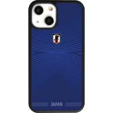 iPhone 13 mini Case Hülle - Silikon schwarz Japan 2026 personalisierbares Fussballtrikot