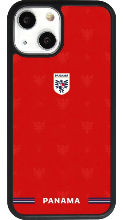 iPhone 13 mini Case Hülle - Silikon schwarz Panama 2026 personalisierbares Fussballtrikot