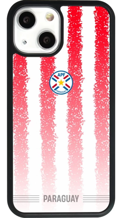 iPhone 13 mini Case Hülle - Silikon schwarz Paraguay 2026 personalisierbares Fussballtrikot