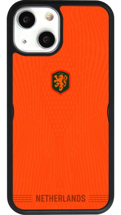 iPhone 13 mini Case Hülle - Silikon schwarz Niederlande 2026 personalisierbares Fussballtrikot