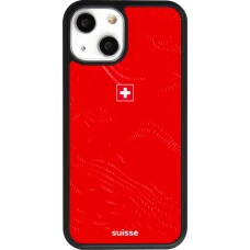 iPhone 13 mini Case Hülle - Silikon schwarz Schweiz 2026 personalisierbares Fussballtrikot