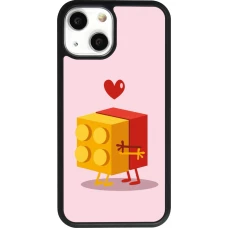 iPhone 13 mini Case Hülle - Silikon schwarz Saint Valentines Day 26 Puzzle
