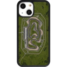Coque iPhone 13 mini - Silicone rigide noir Sports 2026 Circuit