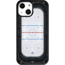 Coque iPhone 13 mini - Silicone rigide noir Sports 2026 Hockey