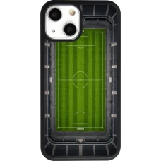 Coque iPhone 13 mini - Silicone rigide noir Sports 2026 Soccer