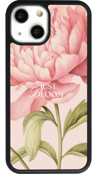 iPhone 13 mini Case Hülle - Silikon schwarz Just Bloom Spring 2026