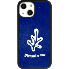 iPhone 13 mini Case Hülle - Silikon schwarz Vitamin sea Summer 2026