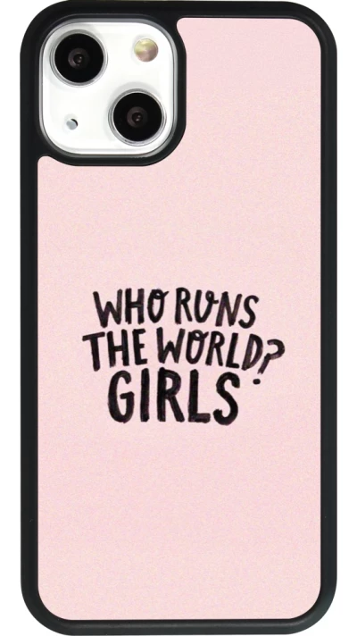 Coque iPhone 13 mini - Silicone rigide noir Womens day 2026 3