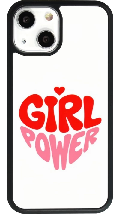 Coque iPhone 13 mini - Silicone rigide noir Womens day 2026 6