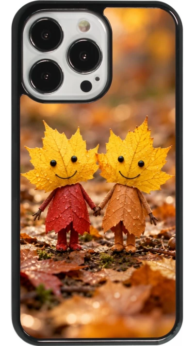 Coque iPhone 13 Pro - Autumn 26 Couple of leaves