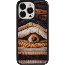 Coque iPhone 13 Pro - Autumn 26 Dog under the covers