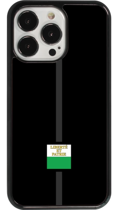 iPhone 13 Pro Case Hülle - Kanton VD schwarz
