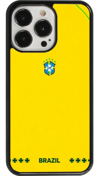 Coque iPhone 13 Pro - Maillot de football Bresil 2026 personnalisable