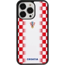 iPhone 13 Pro Case Hülle - Kroatien 2026 personalisierbares Fussballtrikot