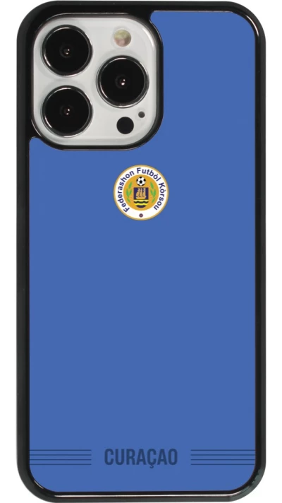 Coque iPhone 13 Pro - Maillot de football Curaçao 2026 personnalisable