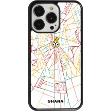 Coque iPhone 13 Pro - Maillot de football Ghana 2026 personnalisable