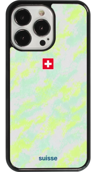 iPhone 13 Pro Case Hülle - Schweiz Away 2026 personalisierbares Fussballtrikot