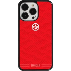 iPhone 13 Pro Case Hülle - Tunesien 2026 personalisierbares Fussballtrikot