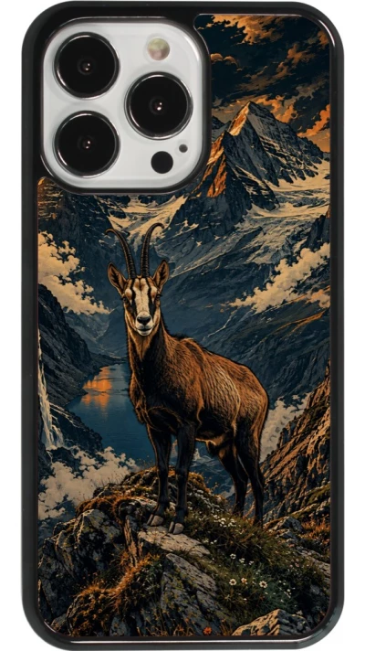 Coque iPhone 13 Pro - Linocut Chamois