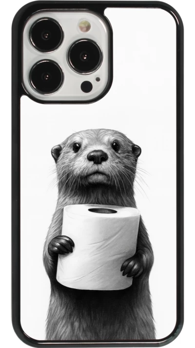 iPhone 13 Pro Case Hülle - Otter Toilettenpapier