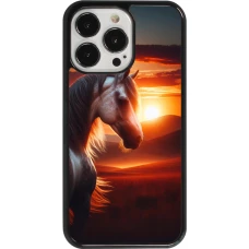 Coque iPhone 13 Pro - Majestic Sunset Horse