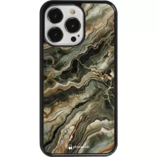 iPhone 13 Pro Case Hülle - Oliv Marmor