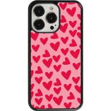 Coque iPhone 13 Pro - Mom 2024 petits coeurs