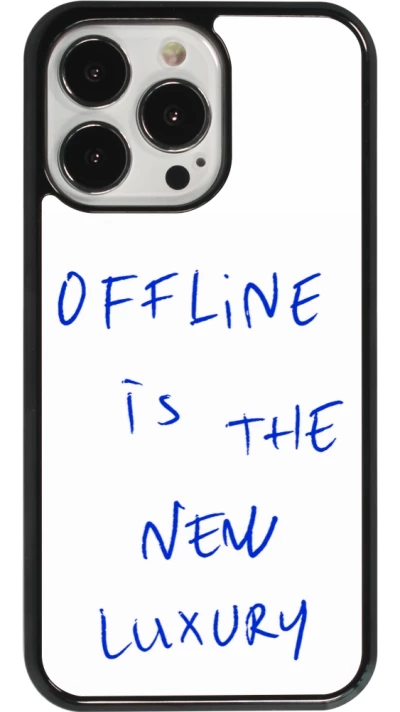 iPhone 13 Pro Case Hülle - Offline is the new luxury