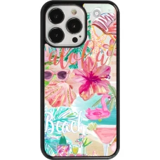 iPhone 13 Pro Case Hülle - Preppy Collage Aloha