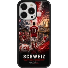 iPhone 13 Pro Case Hülle - Fussball Schweiz splash 2026